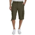 thumbnail image 1 of Unionbay Men's Cordova Belted Messenger Cargo Short - Reg and Big and Tall Sizes, military, 34, 1 of 4