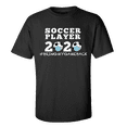 thumbnail image 1 of Men's Unisex Adult Soccer Player 2020 Bring My Game Back Short Sleeve T-shirt-Black-Small, 1 of 4