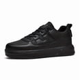 thumbnail image 1 of Men's & Unisex Chunky Platform Sneakers with Height - Low-Top Skate Shoes, Thick MD Sole for Outdoor, Casual Wear & Skateboarding - All-Season Comfortable Sneakers Suitable for Men &, 1 of 9