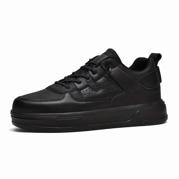 Men's & Unisex Chunky Platform Sneakers with Height - Low-Top Skate Shoes, Thick MD Sole for Outdoor, Casual Wear & Skateboarding - All-Season Comfortable Sneakers Suitable for Men &