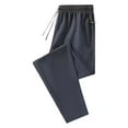 thumbnail image 1 of Men's Unisex Stretch Quick Drying Pants - Casual Elastic Waist Drawstring Trousers, 1 of 2