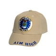 thumbnail image 1 of Men's United States Airforce USAF Hat Men Baseball Cap Military Gifts, Khaki, 1 of 4