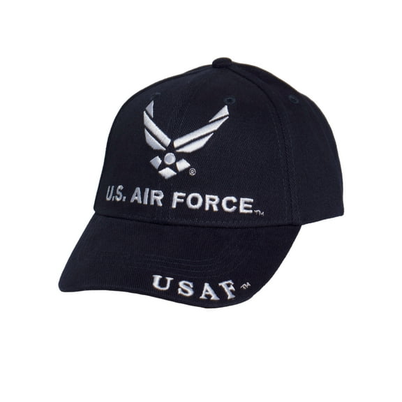 Men's United States Airforce USAF Hat Men Baseball Cap Military Gifts, USAF Wings Navy