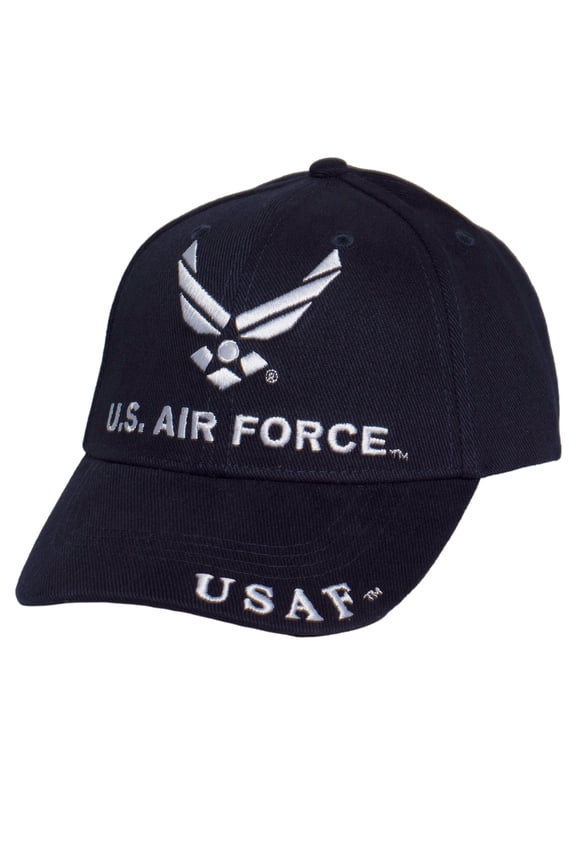 Men's United States Airforce USAF Hat Men Baseball Cap Military Gifts, USAF Wings Navy