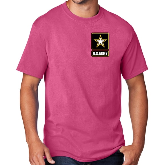 Men's United States Army T-shirt, 2XL Sangria