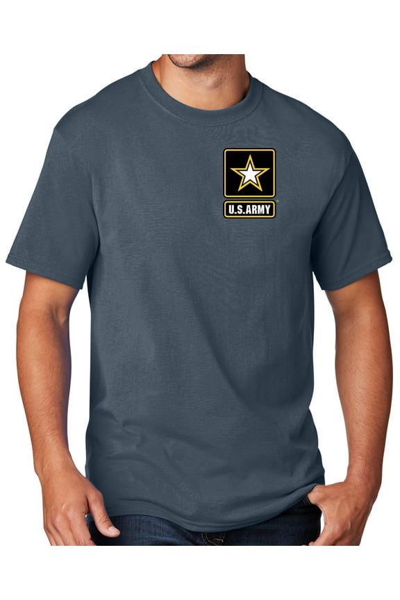 Men's United States Army T-shirt, 4XL Steel Blue