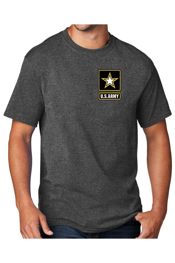 Men's United States Army T-shirt, Medium Dark Heather Gray