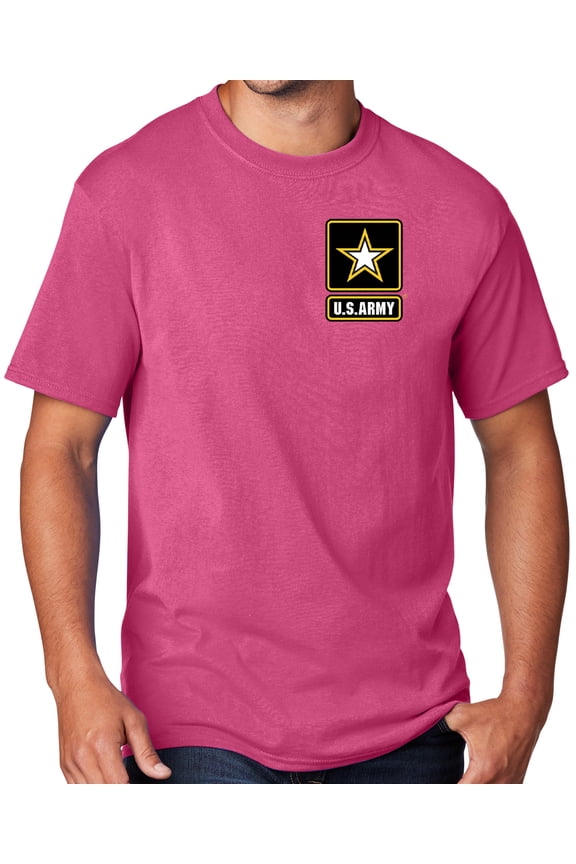 Men's United States Army T-shirt, Small Sangria