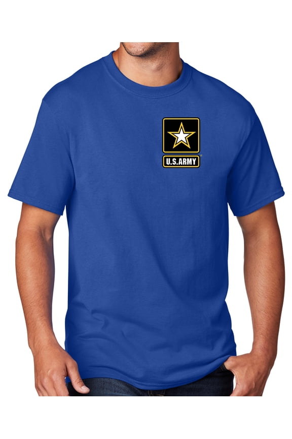 Men's United States Army T-shirt, Small True Royal Blue