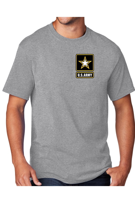 Men's United States Army T-shirt, XL Athletic Heather Gray