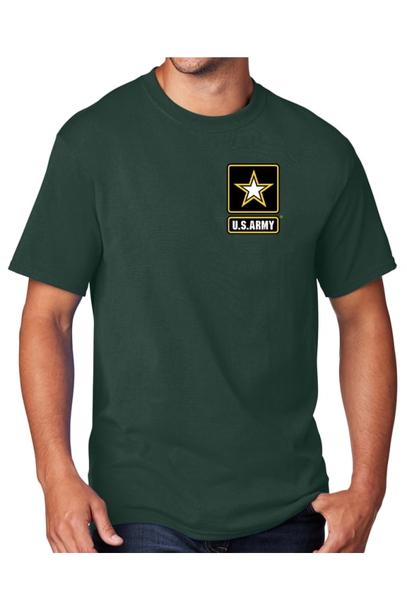 Men's United States Army T-shirt, XL Dark Green