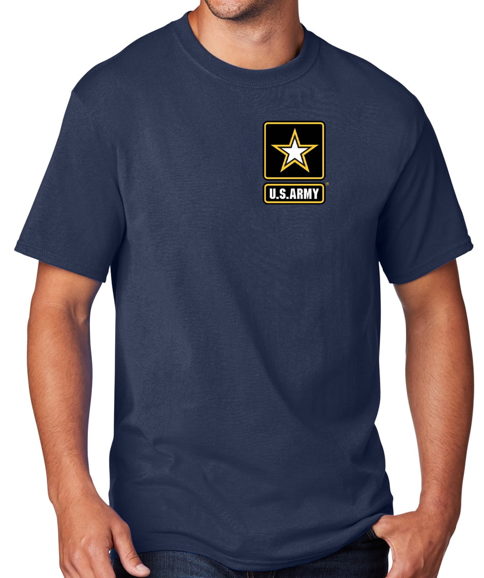Men's United States Army T-shirt, Medium Navy Blue