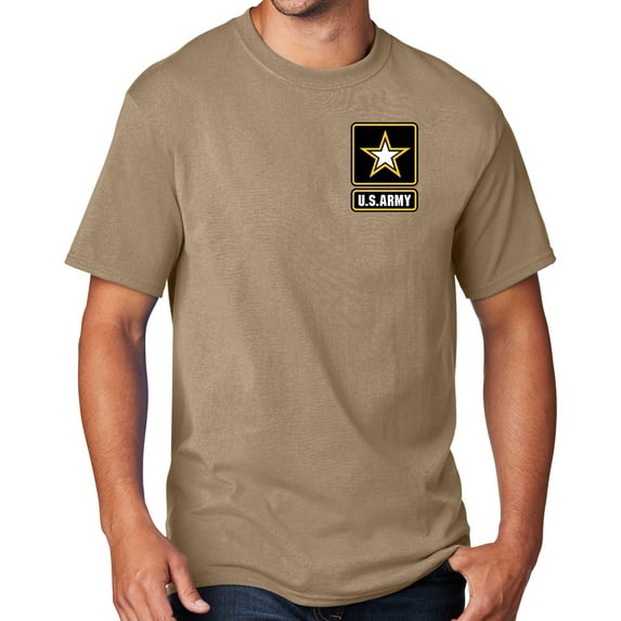 Men's United States Army T-shirt, XL Sand