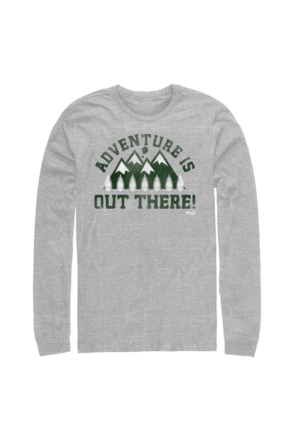 Men's Up Adventure Is out There in the Mountains Long Sleeve Shirt