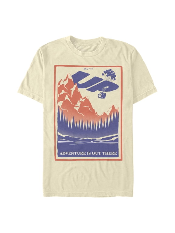 Men's Up Adventure Poster Graphic T-Shirt