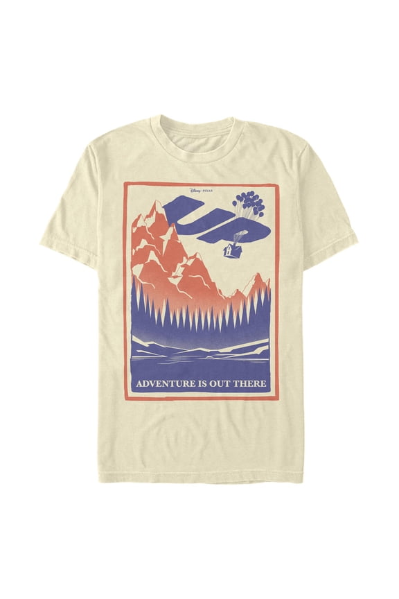 Men's Up Adventure Poster Graphic T-Shirt