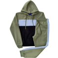 thumbnail image 1 of Men's Urban Edge Colorblock Hoodie & Jogger Co-Ord Set, 1 of 3
