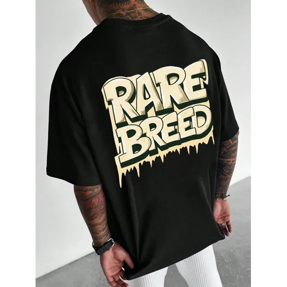 Men's Urban Graffiti Rare Breed Graphic T-Shirt