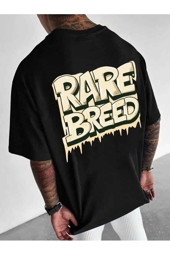 Men's Urban Graffiti Rare Breed Graphic T-Shirt
