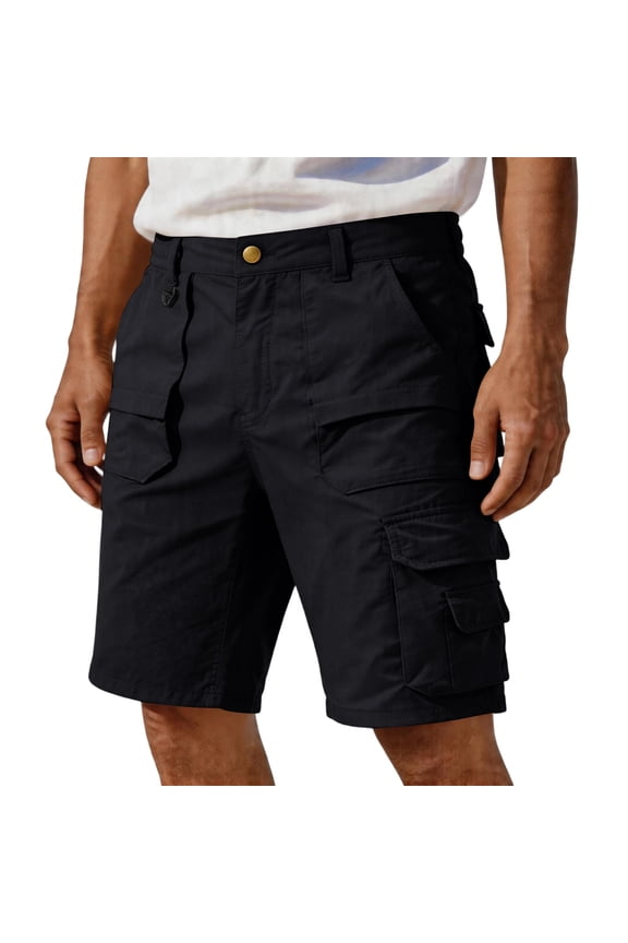Men's Urban Tactical Military Cargo Shorts Rip Stop Outdoor Camo Shorts