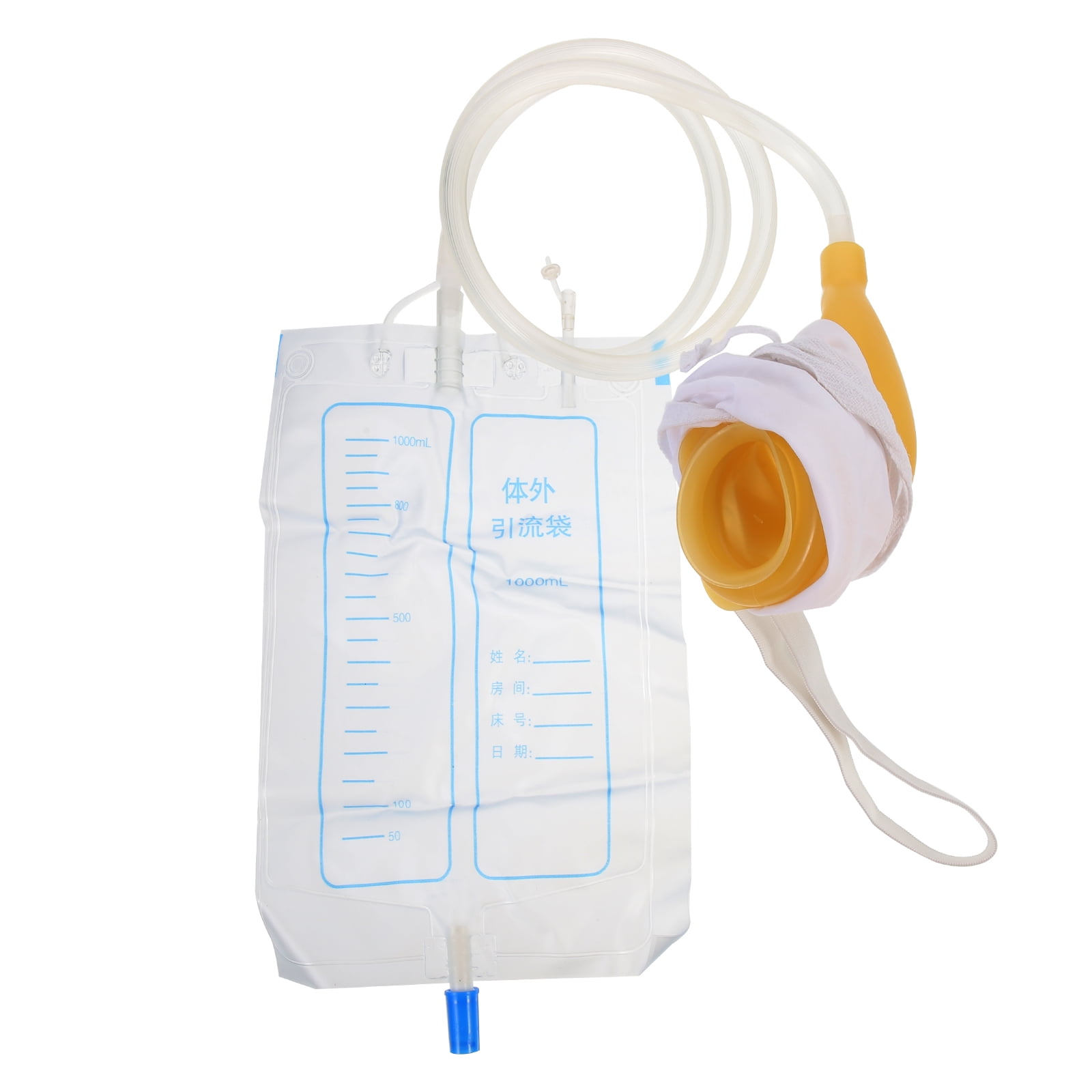 Men's Urinal Urine Collector Reusable Bag Comfortable Patient Supply Breathable Elder Man