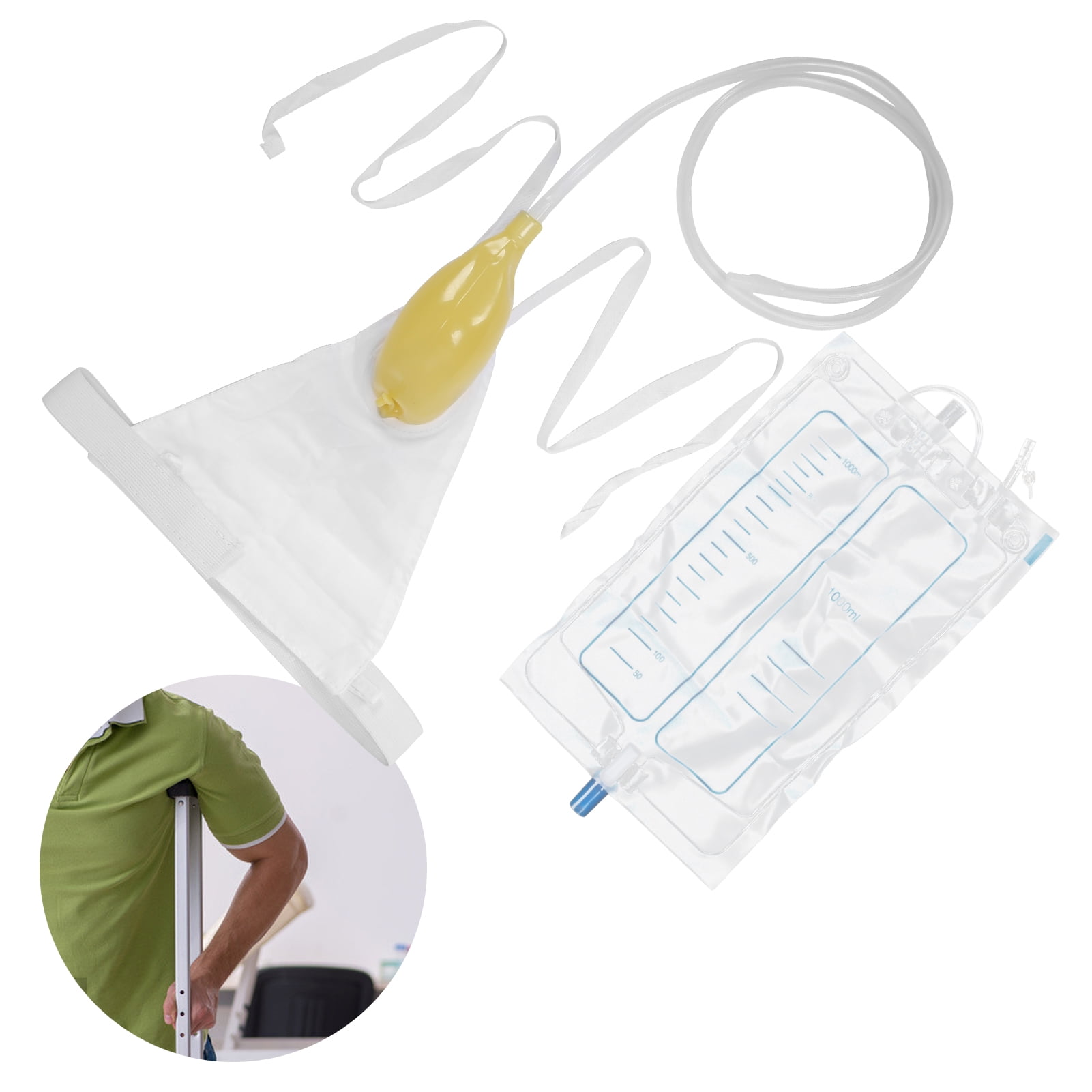 Men's Urine Bag, Male Urination Device, Funnel Urine Bag For Elderly