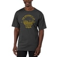 thumbnail image 1 of Men's Uscape Apparel Black Iowa Hawkeyes Garment Dyed T-Shirt, 1 of 1
