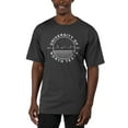 thumbnail image 1 of Men's Uscape Apparel Black North Texas Mean Green Garment Dyed T-Shirt, 1 of 1