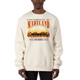 thumbnail image 1 of Men's Uscape Apparel Cream Maryland Terrapins Premium Heavyweight Pullover Sweatshirt, 1 of 1