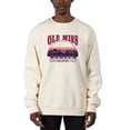thumbnail image 1 of Men's Uscape Apparel Cream Ole Miss Rebels Premium Heavyweight Pullover Sweatshirt, 1 of 1