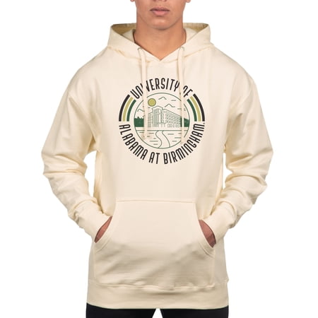 Men's Uscape Apparel Cream UAB Blazers Standard Pullover Hoodie