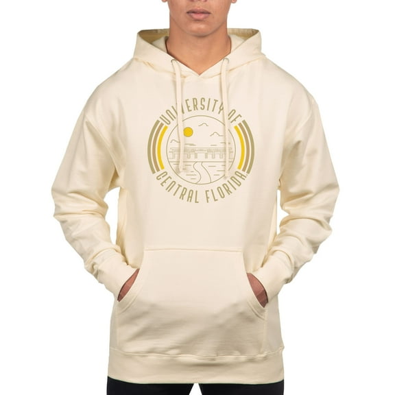 Men's Uscape Apparel Cream UCF Knights Standard Pullover Hoodie