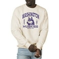 thumbnail image 1 of Men's Uscape Apparel Cream Washington Huskies Premium Heavyweight Crew Neck Sweatshirt, 1 of 1