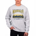 thumbnail image 1 of Men's Uscape Apparel Heather Gray Michigan Wolverines Premium Heavyweight Pullover Sweatshirt, 1 of 1