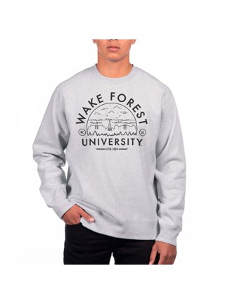 Men's Uscape Apparel Gray Emory Eagles Premium Heavyweight Crew Neck  Sweatshirt