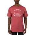 thumbnail image 1 of Men's Uscape Apparel Light Red Harvard Crimson Garment Dyed T-Shirt, 1 of 1