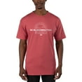 thumbnail image 1 of Men's Uscape Apparel Light Red Indiana Hoosiers Garment Dyed T-Shirt, 1 of 1
