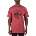 thumbnail image 1 of Men's Uscape Apparel Light Red UNLV Rebels Garment Dyed T-Shirt, 1 of 1