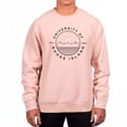 thumbnail image 1 of Men's Uscape Apparel Pink Rhode Island Rams Premium Heavyweight Crew Neck Sweatshirt, 1 of 1