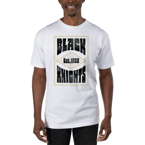 Men's Uscape Apparel White Army Black Knights T-Shirt