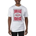 thumbnail image 1 of Men's Uscape Apparel White Indiana Hoosiers T-Shirt, 1 of 1