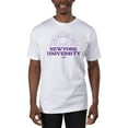 thumbnail image 1 of Men's Uscape Apparel White NYU Violets T-Shirt, 1 of 1