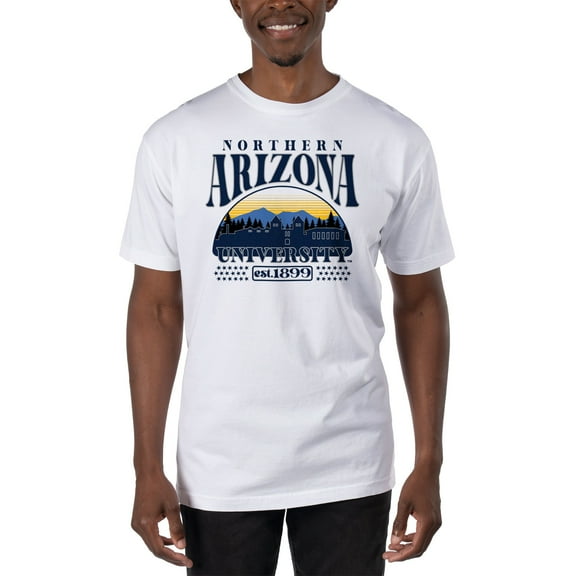 Men's Uscape Apparel White Northern Arizona Lumberjacks T-Shirt