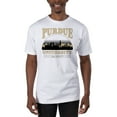 thumbnail image 1 of Men's Uscape Apparel White Purdue Boilermakers T-Shirt, 1 of 1