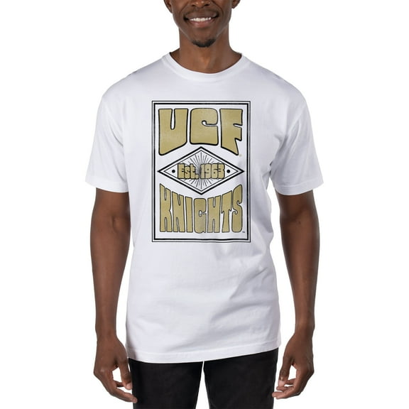 Men's Uscape Apparel White UCF Knights T-Shirt