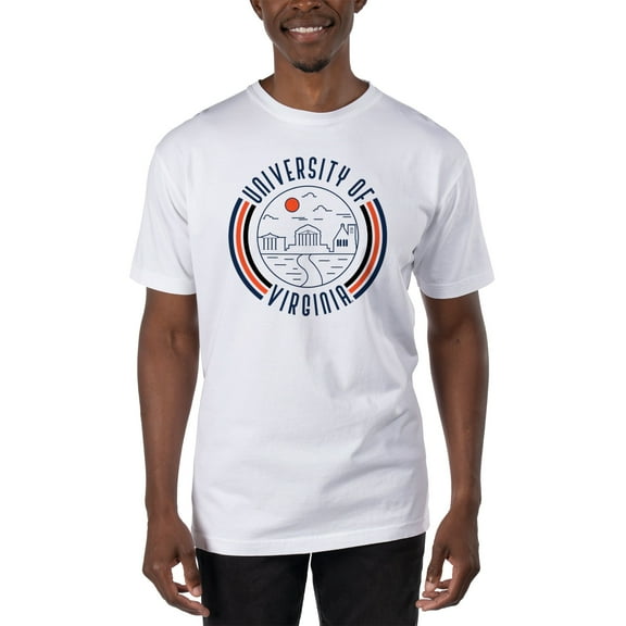 Men's Uscape Apparel White Virginia Cavaliers T-Shirt
