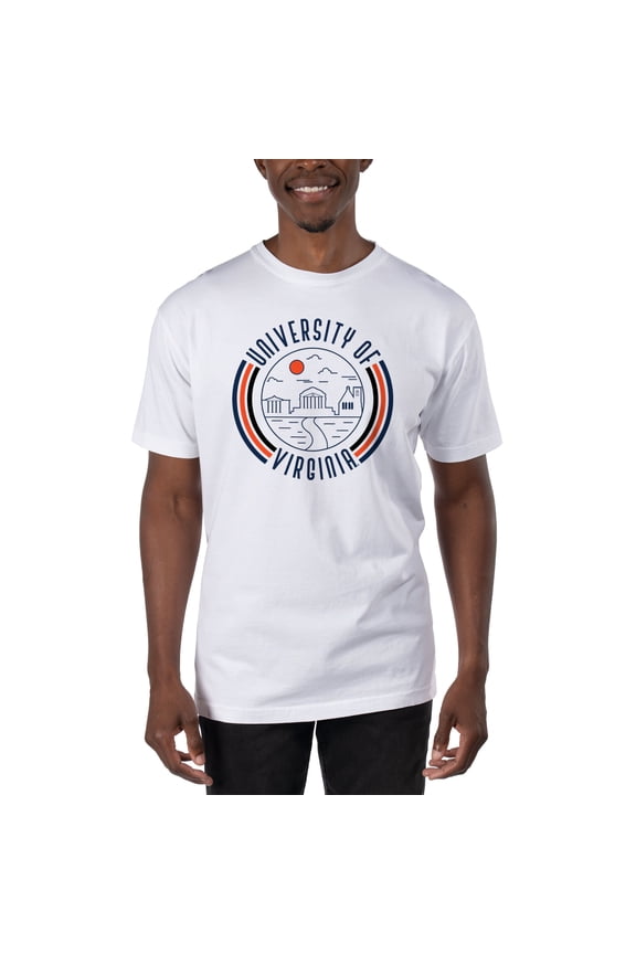Men's Uscape Apparel White Virginia Cavaliers T-Shirt