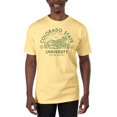 thumbnail image 1 of Men's Uscape Apparel Yellow Colorado State Rams Garment Dyed T-Shirt, 1 of 1