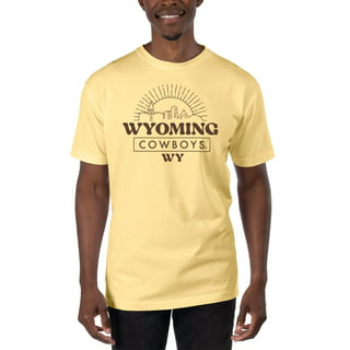 Men's Uscape Apparel Cream Wyoming Cowboys Premium Heavyweight Pullover  Sweatshirt