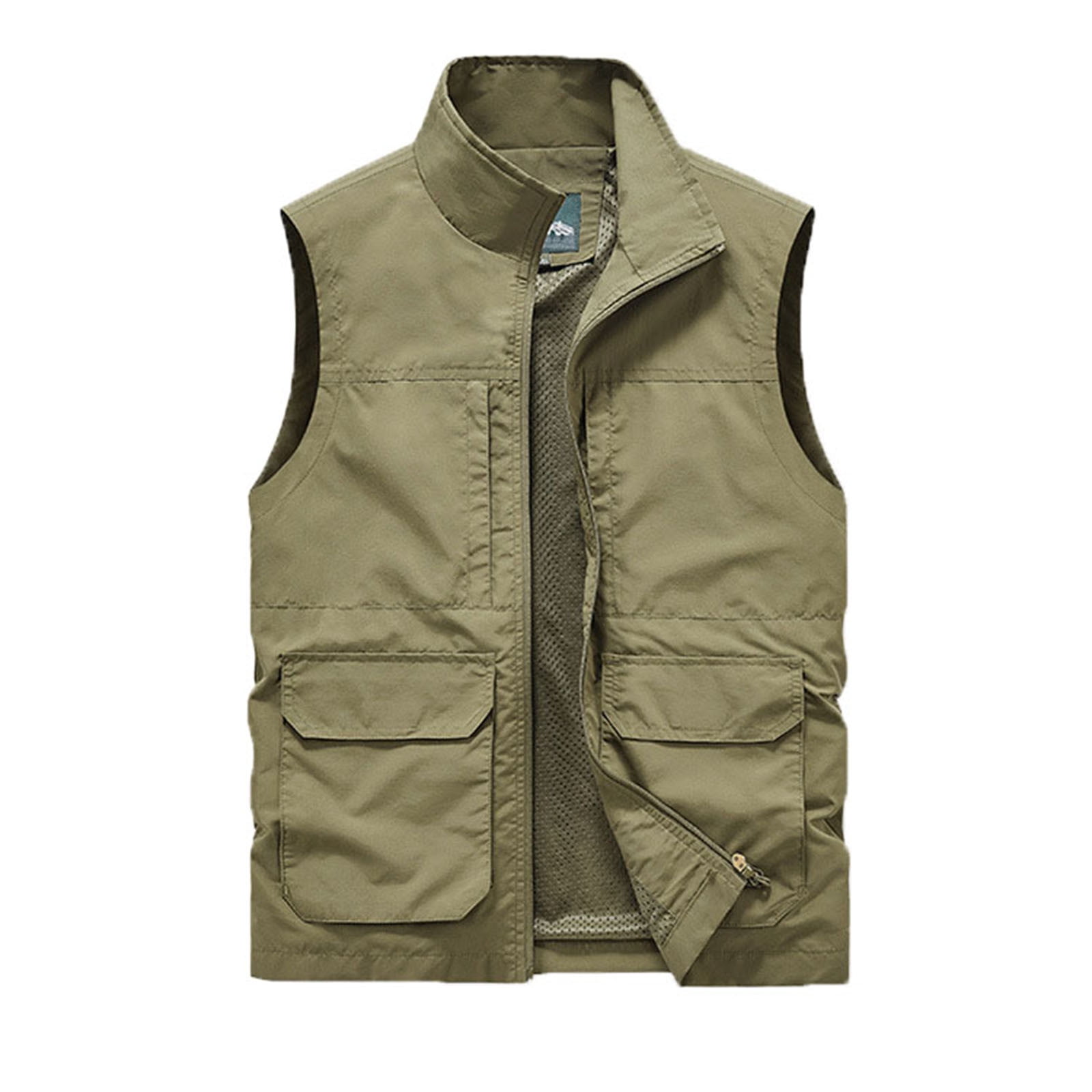 Men's Utility Vest Casual Breathable Outdoor Quick Drying